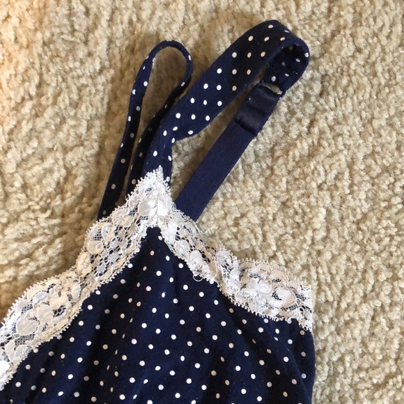 nursing lightweight 2 piece pajama set with built in bralette - Picture 4 of 16